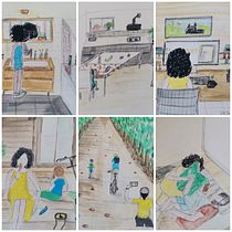 My project in Exploratory Sketchbook: Find Your Drawing Style course. Traditional illustration, Sketching, Drawing, Watercolor Painting, Sketchbook, Creativit, and Gouache Painting project by Andreea Teodora - 08.01.2021