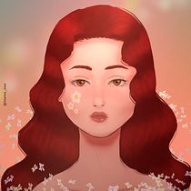 Meu projeto do curso: Retrato digital no Photoshop com um toque de fantasia. Traditional illustration, Drawing, Digital Illustration, Portrait Drawing, Digital Drawing, and Digital Painting project by Lívia Oliveira - 08.01.2021