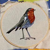 Mi Proyecto del curso: Pintar con hilo: técnicas de ilustración textil. Ilustração tradicional, Bordado, e Design projeto de marlulozano63 - 02.08.2021