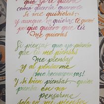 Mi Proyecto del curso: Caligrafía itálica con brush pen Ein Projekt aus dem Bereich Kalligrafie von Paul Rios - 02.08.2021