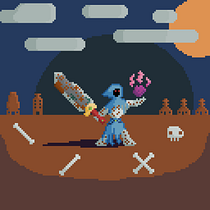 Mi Proyecto del curso: Introducción al diseño de personajes en pixel art. Un projet de Conception de personnages, Jeux vidéo, Pixel art , et Conception de jeux vidéo de Juan Guzman - 02.08.2021