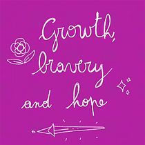 "There's bravery in growth" . Traditional illustration, Character Design, Character Animation, 2D Animation, Digital Illustration, and Digital Drawing project by Laura Licia Neri - 08.03.2021
