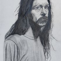 My project in Realistic Portrait with Graphite Pencil course. Traditional illustration, Fine Arts, Sketching, Pencil Drawing, Drawing, Portrait Drawing, Realistic Drawing, Artistic Drawing, and Figure Drawing project by solano_shearer - 08.02.2021