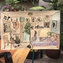 Mi Proyecto del curso: El arte del sketching: transforma tus bocetos en arte. Traditional illustration, Pencil Drawing, Drawing, and Sketchbook project by tabata_1 - 08.02.2021