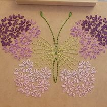 Mi Proyecto del curso: Bordado sobre madera. Un projet de Artisanat, Beaux Arts , et Broderie de Mariana Flores Acosta - 02.08.2021