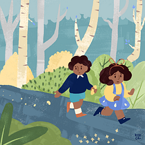 Meu projeto do curso: Histórias infantis ilustradas: personagens e cenários. Traditional illustration, Character Design, Drawing, Digital Illustration, Children's Illustration, and Narrative project by Veronica Lorraine Lorraine - 08.02.2021