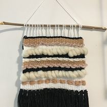 Meu projeto do curso: Introdução ao tramado têxtil. Projekt z dziedziny Craft,  Dekoracja wnętrz i  Tkactwo użytkownika Daniele Vigário - 03.08.2021