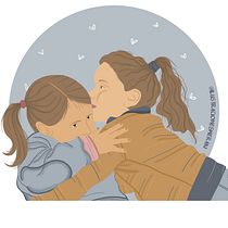 La magia de un abrazo. Writing, Stor, telling, and Narrative project by Agostina Virgili - 08.02.2021