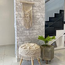 Mi Proyecto del curso: Técnicas de macramé circular. Een project van Craft,  Interieurdecoratie, Textiel y Macramé van luzdianacorreanino - 04.08.2021