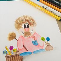 Mi Proyecto del curso: Técnicas de ilustración para desbloquear tu creatividad. Design, Traditional illustration, Fine Arts, Painting, Creativit, Creating with Kids, and Sketchbook project by María Nieves - 08.04.2021