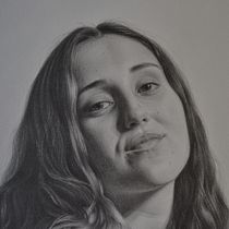 Mi Proyecto del curso: Retrato realista con lápiz de grafito. Traditional illustration, Fine Arts, Sketching, Pencil Drawing, Drawing, Portrait Drawing, Realistic Drawing, Artistic Drawing, and Figure Drawing project by nievesnrc - 08.04.2021