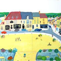 Mi Proyecto del curso: Sketchbook pictórico en gouache. Traditional illustration, Sketching, Drawing, Architectural Illustration, Sketchbook, and Gouache Painting project by Elodie Spagnol Nouveliere - 08.04.2021