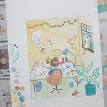 My project in Exploratory Sketchbook: Find Your Drawing Style course. Traditional illustration, Sketching, Creativit, Drawing, Watercolor Painting, Sketchbook, Painting, Stor, telling, Portrait Drawing, Children's Illustration, Acr, lic Painting, and Creating with Kids project by Varasinee Sattayasatain - 08.04.2021