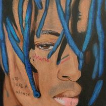 XXX TENTACION. Traditional illustration, Fine Arts, Pencil Drawing, Drawing, Portrait Drawing, Realistic Drawing, and Artistic Drawing project by murillo rocha coitinho - 07.26.2021