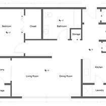 Mi Proyecto del curso: Diseño de Interiores de principio a fin . Un projet de Design d'intérieur, Architecture d'intérieur, Décoration d'intérieur, 3D, Architecture , et Design industriel de Juliana Carvajal - 24.07.2021