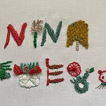 My project in Introduction to Raised Embroidery course. Projekt z dziedziny  Haft użytkownika Carmen Porras - 04.08.2021