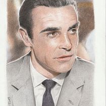 My project in Realistic Portrait with Coloured Pencils course. Traditional illustration, Fine Arts, Pencil Drawing, Drawing, Portrait Drawing, Realistic Drawing, and Artistic Drawing project by Guill Mirems - 08.04.2021