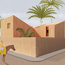 Mi Proyecto del curso: Representación gráfica de proyectos arquitectónicos. Architecture, Graphic Design, Interior Architecture, Interior Design, L, scape Architecture, Collage, Digital Architecture, and Architectural Illustration project by Gerson Felipe Rozo Betancur - 08.04.2021