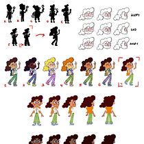 Meu projeto do curso: Design de personagens para animação com Photoshop. Animation, Character Design, and Character Animation project by Leticia Voloski - 08.04.2021