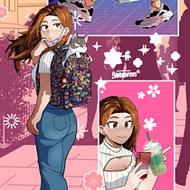 Mi Proyecto del curso: Ilustración digital con influencia manga. Traditional illustration, Comic, Digital Illustration, Stor, telling, Narrative, and Manga project by Guadalupe Salas Mancha - 08.04.2021