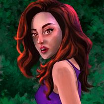 Mi Proyecto del curso: Retratos digitales de fantasía con Photoshop. Traditional illustration, Drawing, Digital Illustration, Portrait Drawing, Digital Drawing, and Digital Painting project by Moisés Celis - 08.05.2021