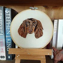 Mi Proyecto del curso: Needle painting para principiantes. Embroider, and Naturalistic Illustration project by educadora1994 - 08.04.2021