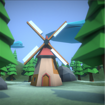 Mi Proyecto del curso: Modelado de escenarios low poly para videojuegos. 3D, and 3D Modeling project by diazcastillobernal - 08.05.2021