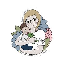 Meu projeto do curso: Retrato ilustrado com elementos botânicos . Un progetto di Illustrazione tradizionale, Illustrazione digitale, Illustrazione botanica e Disegno digitale di papelariademae - 06.08.2021