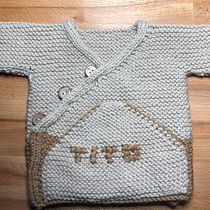 Mi Proyecto del curso: Tejido de punto para prendas infantiles. Projekt z dziedziny Projektowanie mod,  Tkactwo, DIY, Sz i dełkowanie użytkownika tessawarrior - 06.08.2021