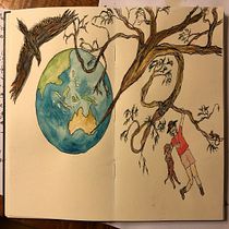 My project in The Art of Sketching: Transform Your Doodles into Art course. Traditional illustration, Pencil Drawing, Drawing, and Sketchbook project by Vassi - 07.23.2021