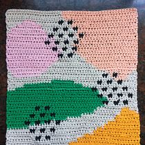 Mi Proyecto del curso: Intarsia crochet: teje tus propios tapices. Decoration, Fiber Arts, DIY, and Crochet project by Ana Castro - 08.06.2021
