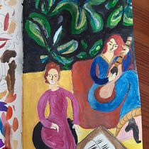 Mi Proyecto del curso: Técnicas de ilustración para desbloquear tu creatividad. Design, Traditional illustration, Fine Arts, Painting, Creativit, Creating with Kids, and Sketchbook project by Mariana Policicchio - 08.06.2021