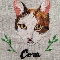 Mi Proyecto del curso: Needle painting para principiantes. Embroider, and Naturalistic Illustration project by Dámaris Williams - 05.16.2021