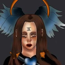 Mi Proyecto del curso: Retratos digitales de fantasía con Photoshop. Traditional illustration, Drawing, Digital Illustration, Portrait Drawing, Digital Drawing, and Digital Painting project by Ivanna - 03.18.2021
