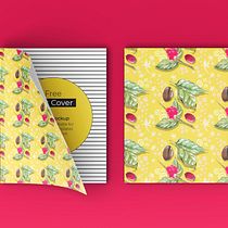 Very simple pattern for stationery. Design, Traditional illustration, Pattern Design, and Printing project by art_of_kiwi - 09.07.2021