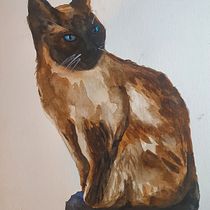 My project in Expressive Animal Portraits in Watercolor course. Un projet de Illustration traditionnelle, Aquarelle, Dessin réaliste et Illustration naturaliste de Matthew Jones - 02.08.2021