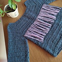 Mi Proyecto del curso:  Top-down: prendas a crochet de una sola pieza. Fashion Design, Fiber Arts, DIY, and Crochet project by Nataly Rodriguez - 08.07.2021