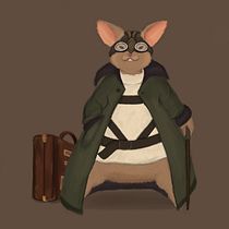 Meu projeto do curso: Sr. Rato . Ilustração tradicional, Design de personagens, Ilustração digital, e Pintura digital projeto de Milene Beneplácito - 08.08.2021