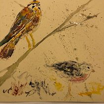 My project in Artistic Watercolor Techniques for Illustrating Birds course. Traditional illustration, Watercolor Painting, Realistic Drawing, and Naturalistic Illustration project by Todd Harper - 08.08.2021