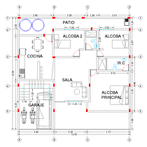 Mi Proyecto del curso: Diseño de interiores de principio a fin. Un projet de Architecture d'intérieur, Design d'intérieur , et Décoration d'intérieur de Leidy Diaz Villa - 08.08.2021