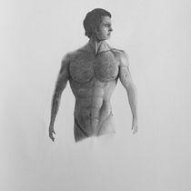 Mi Proyecto del curso: Dibujo realista de la figura humana. Traditional illustration, Fine Arts, Sketching, Pencil Drawing, Drawing, Realistic Drawing, and Figure Drawing project by Henry Castell - 08.07.2021