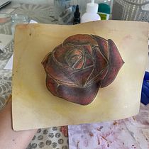 Mi Proyecto del curso: Tatuaje para principiantes. Tattoo Design project by Maria Garcia Portillo - 08.08.2021