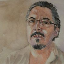 Mi Proyecto del curso: Retrato en acuarela a partir de una fotografía. Watercolor Painting, Traditional illustration, and Portrait Drawing project by Jose Puyelli - 05.27.2021