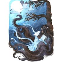 My project in Watercolor Techniques for Dreamlike Illustrations course. Ilustração tradicional, Desenho, Pintura em aquarela e Ilustração editorial projeto de Jillian Anderson - 08.08.2021