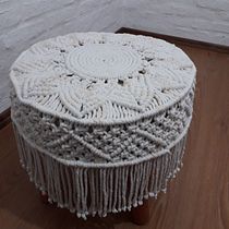 Mi Proyecto del curso: Técnicas de macramé circular. Een project van Craft,  Interieurdecoratie, Textiel y Macramé van ingridmeny - 09.08.2021