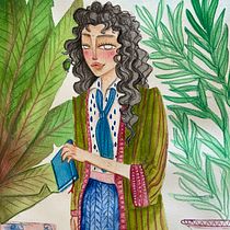 Il mio progetto del corso: Illustrazione e caratterizzazione di personaggi con acquerello. Un proyecto de Ilustración tradicional, Diseño de personajes, Pintura y Pintura a la acuarela de Carlotta Sangaletti - 08.08.2021