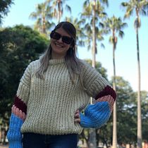 Mi Proyecto del curso: Crochet: crea prendas con una sola aguja. Fashion Design, Fiber Arts, DIY, and Crochet project by Vania Medina - 08.04.2021