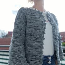 Mi Proyecto del curso:  Top-down: prendas a crochet de una sola pieza. Fashion Design, Fiber Arts, DIY, and Crochet project by bypakichacon - 08.09.2021