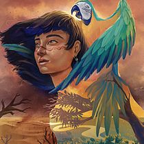 Meu projeto do curso: Retrato digital no Photoshop com um toque de fantasia. Traditional illustration, Drawing, Digital Illustration, Portrait Drawing, Digital Drawing, and Digital Painting project by Bruno Dos Santos Pierosan - 08.09.2021