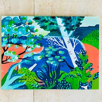 Mi Proyecto del curso: Naturaleza con pintura acrílica: del cuaderno al lienzo . Traditional illustration, Painting, Acr, lic Painting, and Sketchbook project by Silvana Hernandez - 08.09.2021